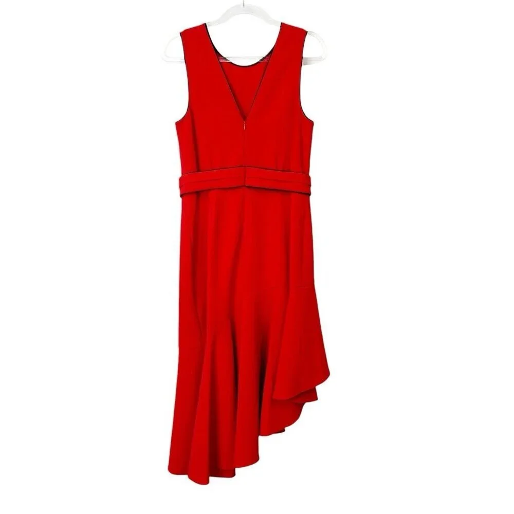 NEW Sachin‎ and Babi Merle Red Dress Womens Size 10 Sleeveless Bow